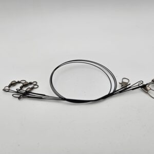 Angelvorfach aus Stahl - WSB Stahlvorfach 25 cm